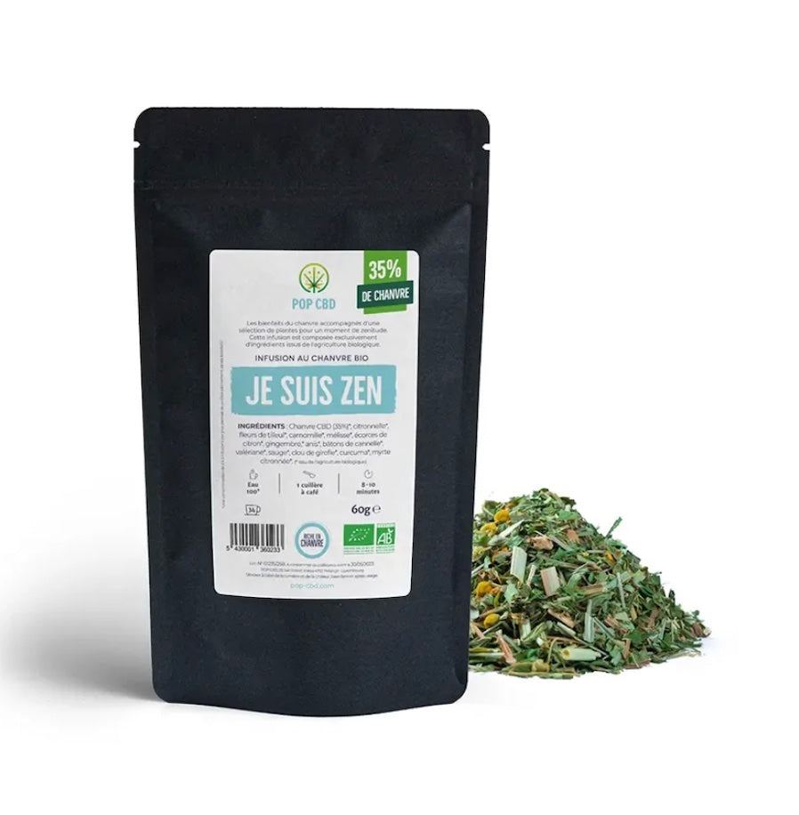 Tisane "Je suis Zen" POP CBD